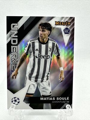 2022-23 Topps Merlin Chrome Matias Soule Under 21 Rookie RC #U21-19 Juventus