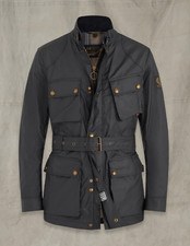 Belstaff Trialmaster Mens Jacket UK40 Large Dark Brown 