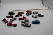 Lot of Matchbox Toy Cars 16 Mostly Vintage, Various Conditions R1C6
