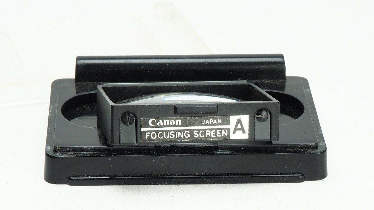 Canon Microprism Focusing Screen Type A For Canon F-1 Old Style