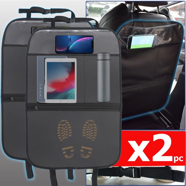 X2 Car Seat Back Protector Cover For Children Kids Kick Mat Mud Dirt Clean Auto X2 Car Seat Back Protector Cover For Children Kids Kick Mat Mud Dirt Clean Auto