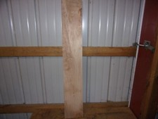 HARD MAPLE LUMBER WOOD KILN DRIED BOARD 40 5/8"X 6 5/8"X 13/16" 2397V FLAT