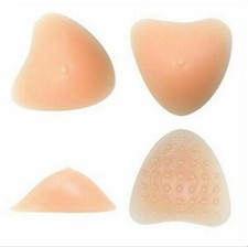 V-Shape Silicone Breast Form Mastectomy Boob Bra Enhancer Crossdresser 1 Piece