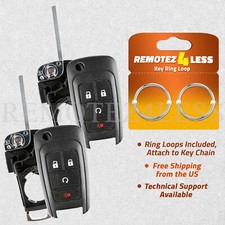 2 For 2013 2014 2015 2016 2017 2018 Replacement Buick Encore Remote Shell Case