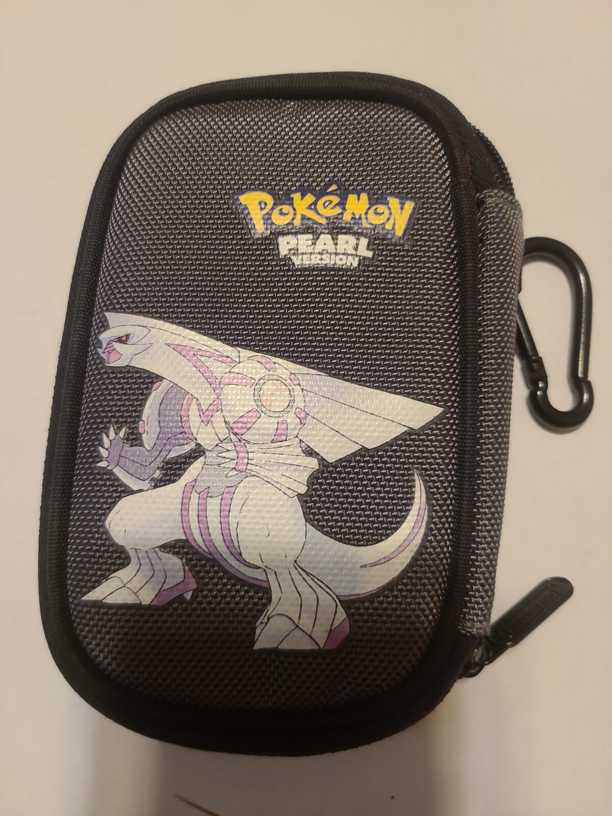 Pokémon Pearl Edition 2007 Nintendo DS Game Carrying Travel Case Zip Palkia NDS