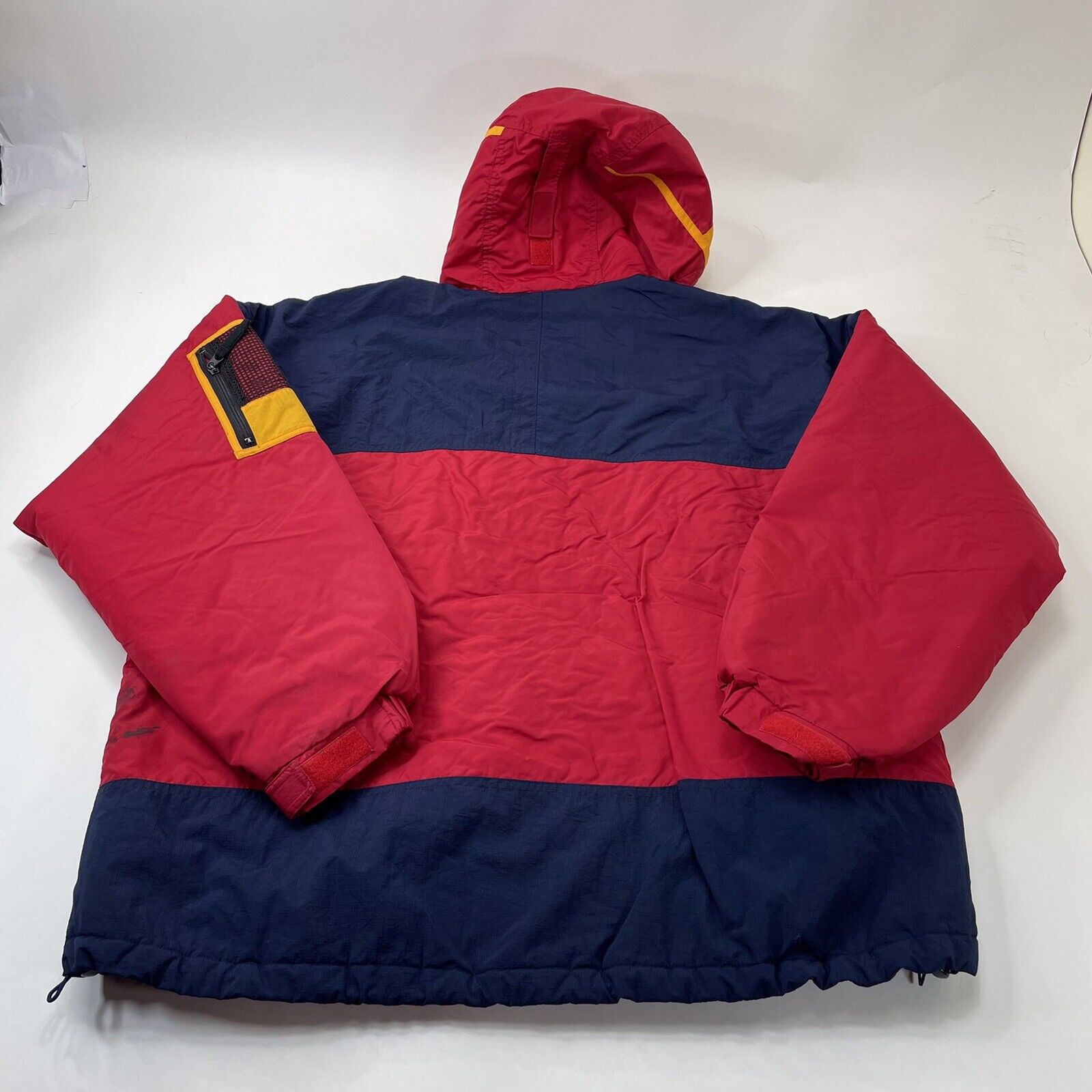 Vintage 90s Columbia Sportswear Full Zip Insulated Pullover Tech 