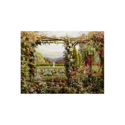 Druck auf Leinwand Auf Papier Poster Oder Bild Robert Atkinson The Rosen Garden
