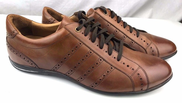 brooks brothers leather sneakers