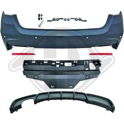Designstoßstange hinten Sport-Performance für BMW F31 2011-2019
