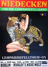 NIEDECKEN - BAP - 1995 BERLIN - orig. Concert Poster - Konzert Plakat - A1 - YY