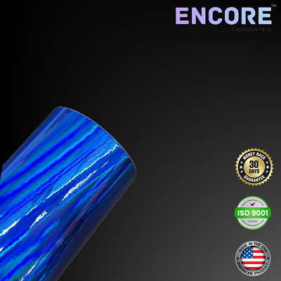 Encore  EFX21 Royal Blue Holographic Vinyl for Decals/Stickers - MADE IN USA
