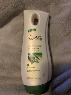1 BRAND NEW OLAY BOTANICAL FUSION HYDRATE PATCHOULI & SOY OIL 8.4 OZ