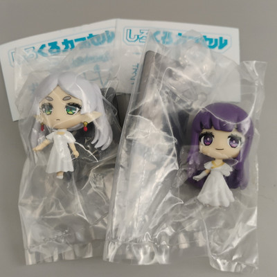 Frieren Fern Lot of 2 Mini Figure ShiroKuro Capsule White Gacha Toy Bundle Set