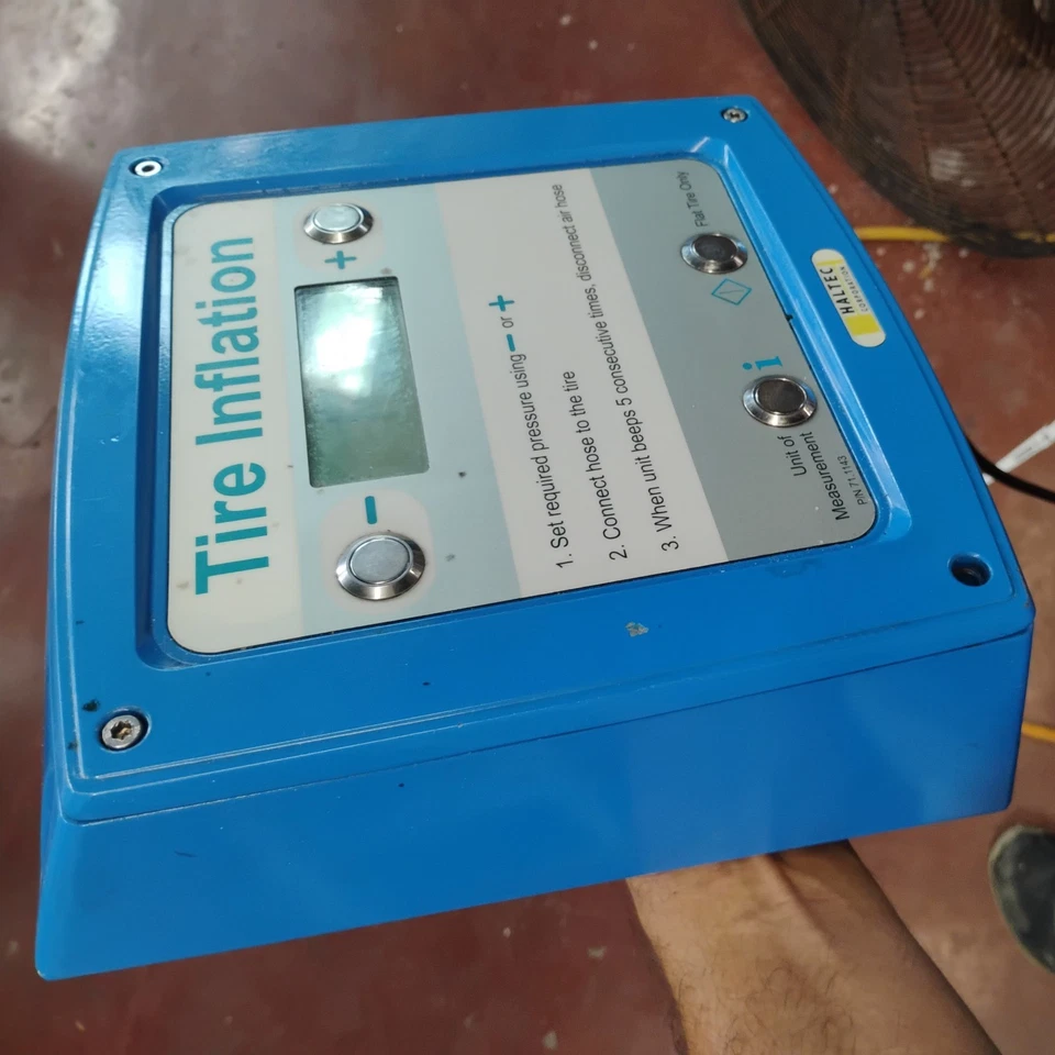 Inflador de pneus Haltec 89Xda, 1/4-18 Npt, azul - Imagem 3 de 4