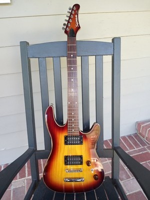 1990s Samick LSR25 Super Stratocaster Copy.  Thin Line Shredder.  Ready to Play