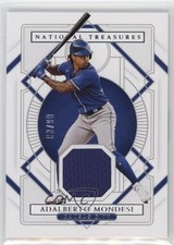 2021 Panini National Treasures 83/99 Adalberto Mondesi #95 0r2f