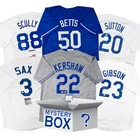 Autographed/Signed Los Angeles Baseball Jersey Mystery Box PSA JSA Beckett COA