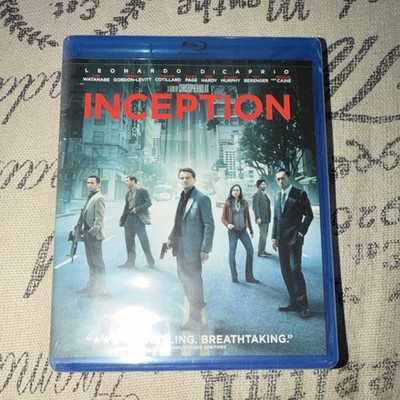 Inception Blu-ray, DiCaprio, Gordon-Levitt, Hardy, Warner Bros, Widescreen