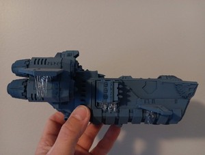Warhammer 40K – Storm Fang Gunship – Loups De L'Espace – Kit à Monter – 12 Ans – Multi-options D'armement