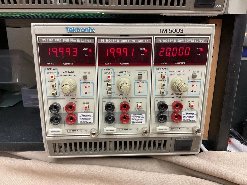 TEKTRONIX PS 5004 PRECISION POWER SUPPLY PLUG IN TESTED WORKING - Bild 1 von 1