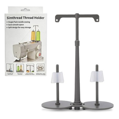 Simthread Universal Sewing Machine Thread Holder, Dual Spool Stand for Embroi...