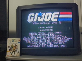 * G.I. Joe A Real American Hero (Nintendo Entertainment System NES) Complete CIB