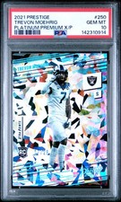 2021 Panini Prestige #250 Trevon Moehrig Platinum Premium X/P PSA 10 RC