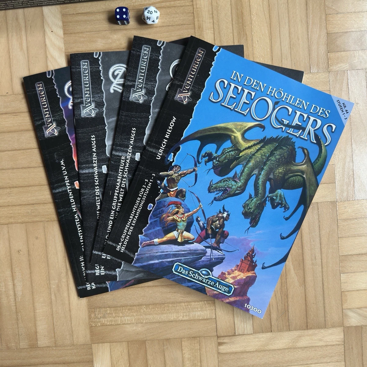 DSA Das Schwarze Auge 2000 Abenteuer Basis Spiel Die Helden. Fantasy Fanpro TOP