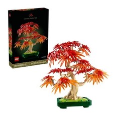 LEGO Botanicals Japanese Red Maple Bonsai Tree Complete Set 474 Piece 10348 