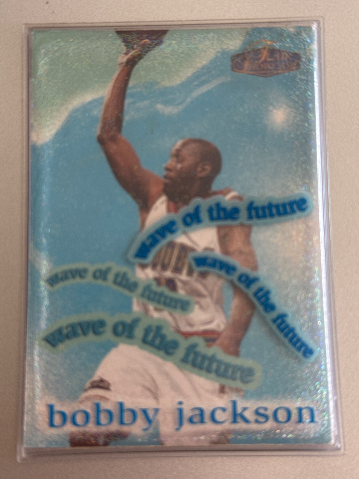 1997-98 Flair Showcase Wave of the Future Bobby Jackson #9WF Rookie RC🏀