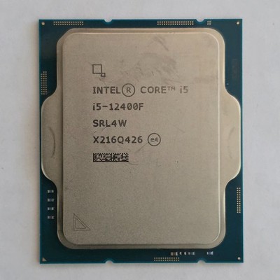 Intel Core i5-12400F (bis zu 6x 4.40 GHz) Sockel 1700 FCLGA1700 - CPU Prozessor