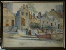 Hans Thiele (Friedland 1850 - 1925 Vienna) Vienna - Kaunitzgasse - 1914.