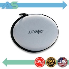 Woojer Gray Carrying Case w/ Accessory Mesh Pocket for Haptic Strap 3