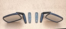 LOTUS TALBOT SUNBEAM SERIES ONE DOOR MIRRORS & GASKETS PAIR ORIGINAL RAYDYOT