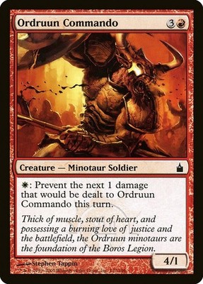 Ordruun Commando Foil Ravnica: City of Guilds 137 NM MTG