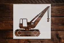 Crane Stencil - Art and Wall Stencil