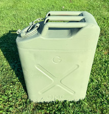 Vtg 1952 Us Military 5 Gallon Steel Army Green Jerry Can Icc-5l Russakov 20-5-51
