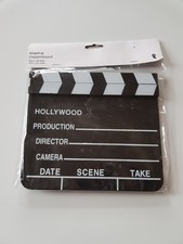 Klaptrae Clapperboard z filmami kredowymi Editor Boardq