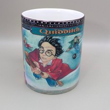 Vintage Harry Potter and the Sorcerer's Stone Quidditch Coffee Mug 2000