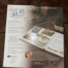NEW Creative Memories 12x12 Page Protectors Sealed 15 Sheets  1 Bonus 2001 NOS