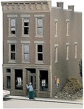 Design-Preservation Bruce's Bakery Kit - N Scale Model Railroad Building