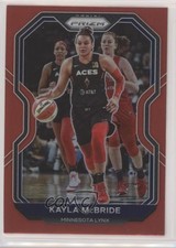 2021 Panini Prizm WNBA Red Prizm 243/299 Kayla McBride #61 r5f
