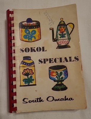 Vintage Sokol Specials Cookbook South Omaha Czech Recipes 1971 Local Community