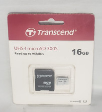 Transcend 16GB 300S UHS-I microSD Memory Card