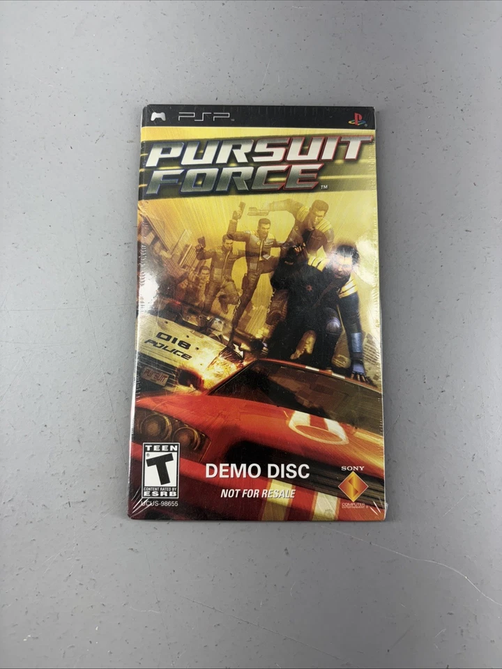 Pursuit Force DEMO NOT FOR RESALE Sony Playstation PSP Video Game New Factory - Image 3 of 3