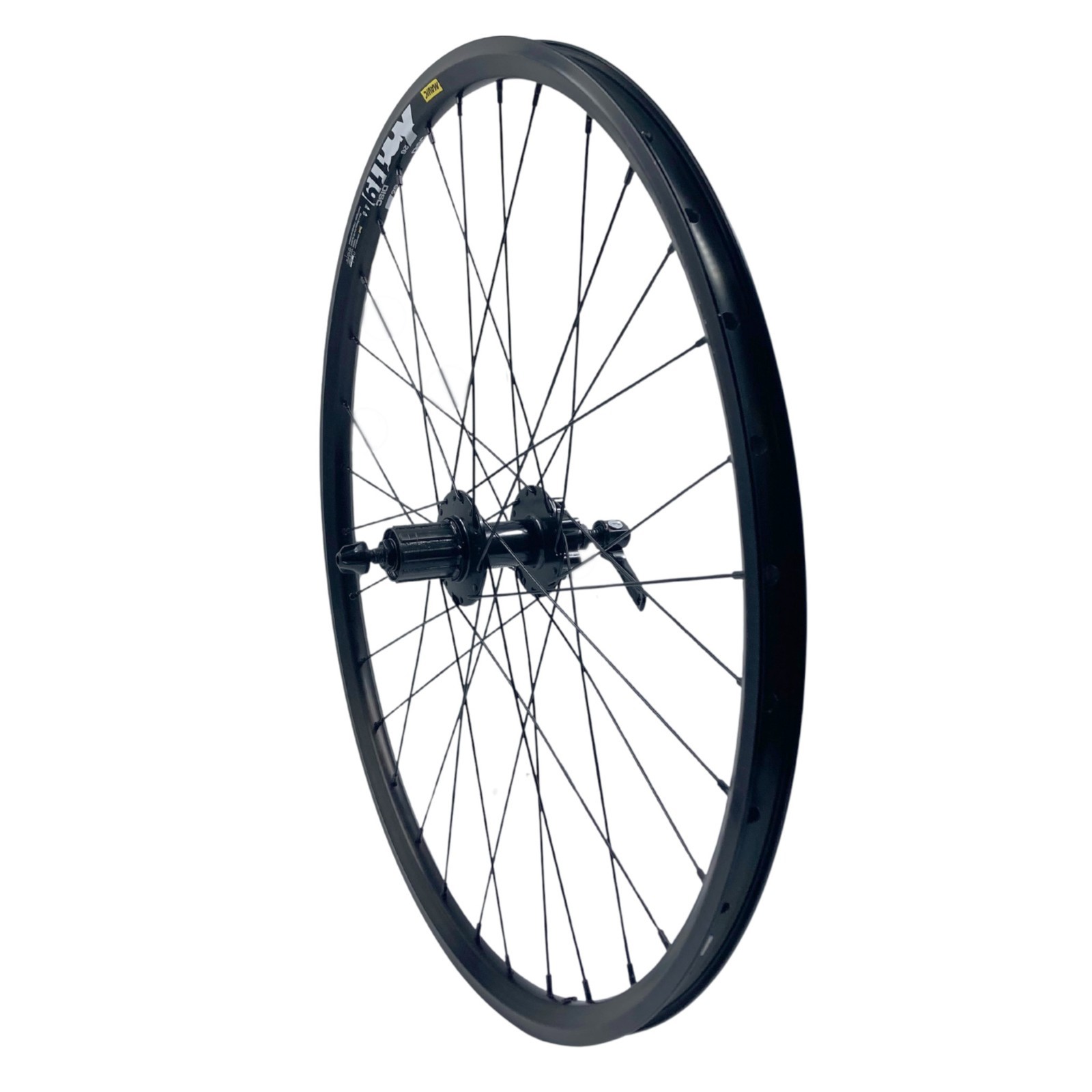 Mavic XM119 26 Inch Black REAR Shimano Cassette HG Disc 32h Wheel QR 10x135mm