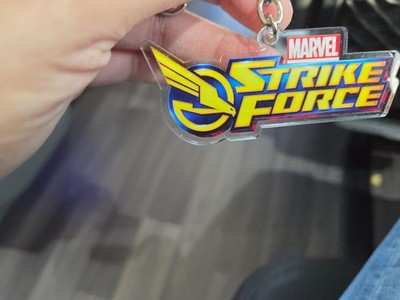 Marvel strike force KEYCHAIN CHARM NEW