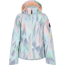 Obermeyer Rylee Jacket Teen Girls XL 18 Prism Pastel Waterproof Ski Coat NEW