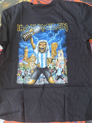 2024 Iron Maiden Future Past World Tour 3XL Shirt Argentina World