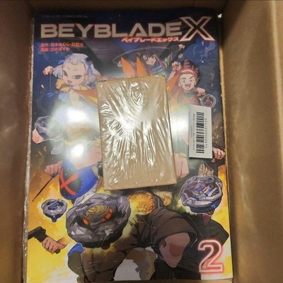 BEYBLADE X Samurai Saber 2-70L Metal Coat Orange CoroCoro Ltd Comic Vol